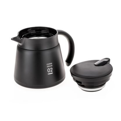 Hario Insulated Stainless Steel Server V60-02 Czarny - 600ml - obrazek 4