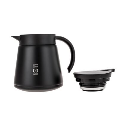 Hario Insulated Stainless Steel Server V60-03 Czarny - 800ml - obrazek 4