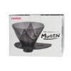 Hario - V60 MUGEN - Plastikowy Dripper - Czarny - obrazek 3