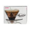 Hario - V60 MUGEN - Plastikowy Dripper - Czarny - obrazek 4