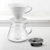 Hario ceramiczny Drip V60-02 Biały VDC-02W - obrazek 2
