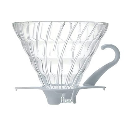 Hario szklany Drip V60-02 - Biały