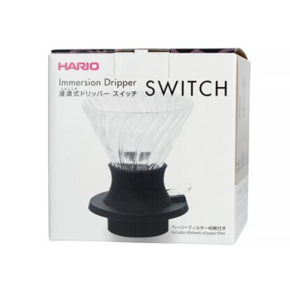 Hario zestaw Immersion Switch - drip V60-02 + filtry - obrazek 6