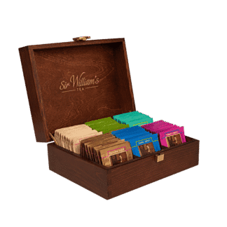 Skrzynka Pełna Herbat Sir William's Tea 90 Saszetek