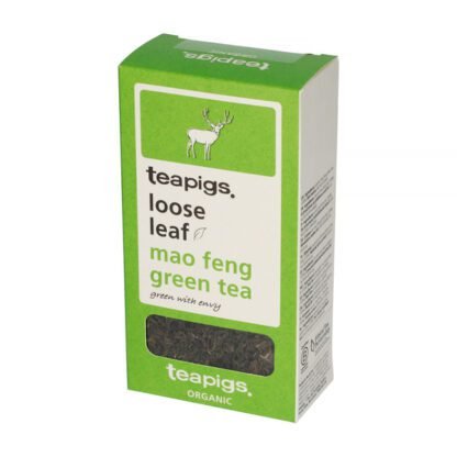 teapigs Mao Feng Green Organic herbata sypana 75g - obrazek 2