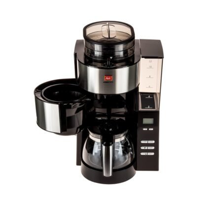 Melitta AromaFresh Czarny - Ekspres przelewowy z wbudowanym młynkiem - obrazek 4