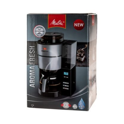 Melitta AromaFresh Czarny - Ekspres przelewowy z wbudowanym młynkiem - obrazek 7