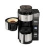 Melitta AromaFresh Therm Czarny - Ekspres przelewowy z wbudowanym młynkiem - obrazek 3