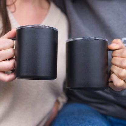 MiiR - Camp Cup Czarny - Kubek kempingowy 350 ml - obrazek 4