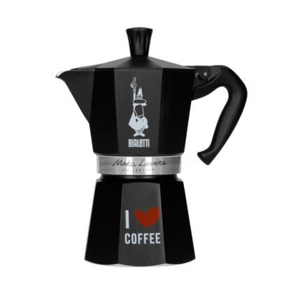 Kawiarka Bialetti Moka Express Love 6tz Czarna