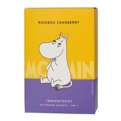 Teministeriet - Moomin Rooibos Cranberry - 20 piramidek