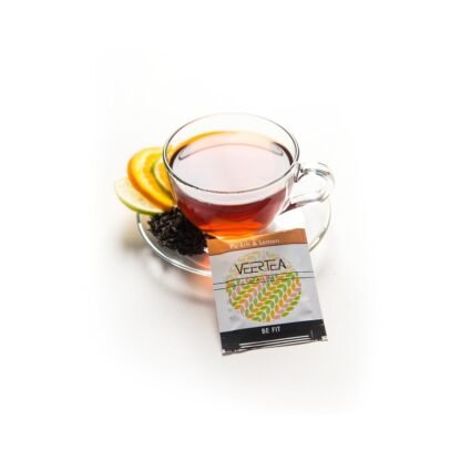 VEERTEA Pu-erh & Lemon - herbata czerwona w saszetkach / kopertkach - 100 torebek - obrazek 2