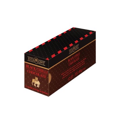 Richmont Black Chilli Chocolate 12 saszetek + Szklanka Hot Winter - obrazek 2