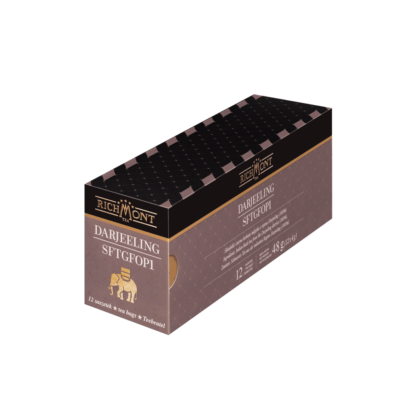 Richmont Darjeeling SFTGFOP1 12 Saszetek + Szklanka Hot Winter - obrazek 2