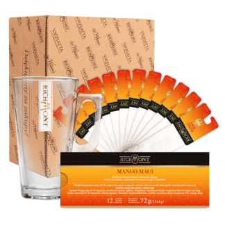 Richmont Mango Maui 12 Saszetek + Szklanka Hot Winter