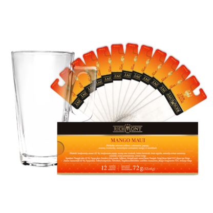 Richmont Mango Maui 12 Saszetek + Szklanka Hot Winter - obrazek 3