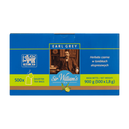Sir William's London Earl Grey 500 Saszetek - obrazek 2