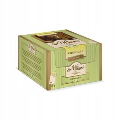 Sir William’s Tea Chamomile 50 Saszetek - obrazek 6