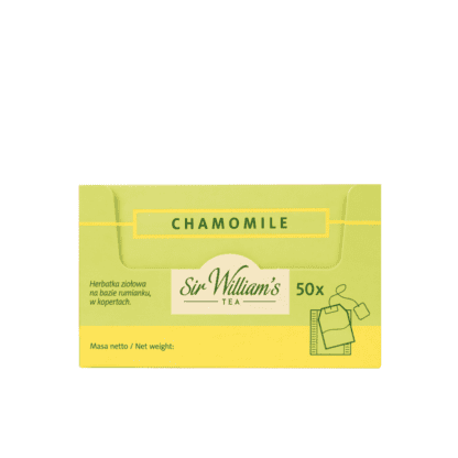 Sir William’s Tea Chamomile 50 Saszetek - obrazek 4