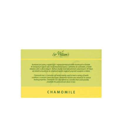 Sir William’s Tea Chamomile 50 Saszetek - obrazek 5