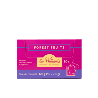 Sir William’s Tea Forest Fruits 50 Saszetek - obrazek 4