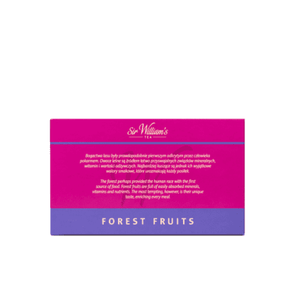 Sir William’s Tea Forest Fruits 50 Saszetek - obrazek 5