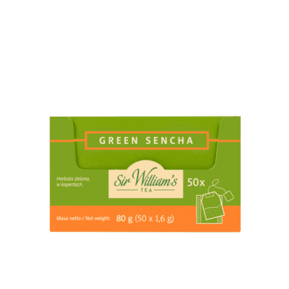 Sir William’s Tea Green Sencha 50 Saszetek - obrazek 4