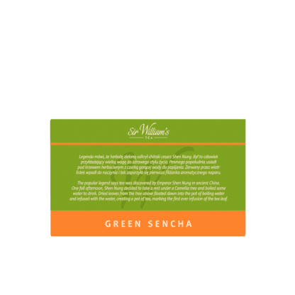 Sir William’s Tea Green Sencha 50 Saszetek - obrazek 5
