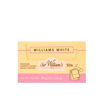 Sir William’s Tea White 50 Saszetek - obrazek 4
