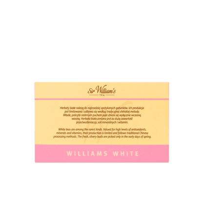 Sir William’s Tea White 50 Saszetek - obrazek 5