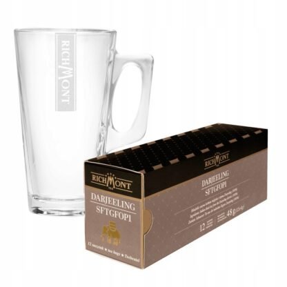 Richmont Darjeeling SFTGFOP1 12 Saszetek + Szklanka Hot Winter