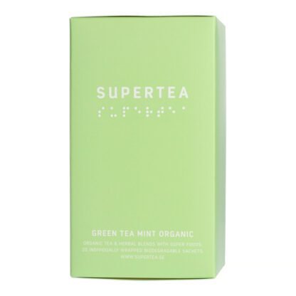Teministeriet - Supertea Green Tea Mint Organic - Herbata 20 Torebek