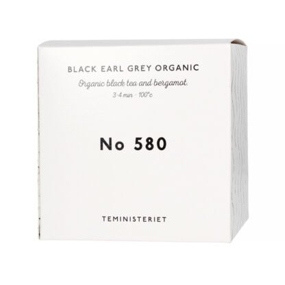 Teministeriet - 580 Black Earl Grey Organic - Herbata Sypana 100g Opakowanie Uzupełniające