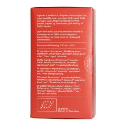 Teministeriet - Supertea Seven Herb Wellness - Herbata 20 Torebek - obrazek 3