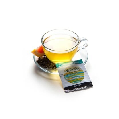 VEERTEA Yerba Mate & Grapefruit - herbata yerba mate w saszetkach / kopertkach - 100 torebek - obrazek 2