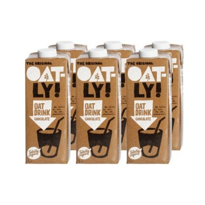 Zestaw: 6 x Oatly - Napój owsiany czekoladowy 1L