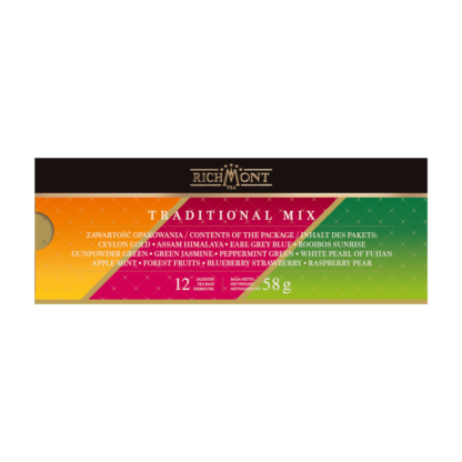 Richmont Traditional Mix 12 Saszetek + Szklanka Hot Winter - obrazek 7