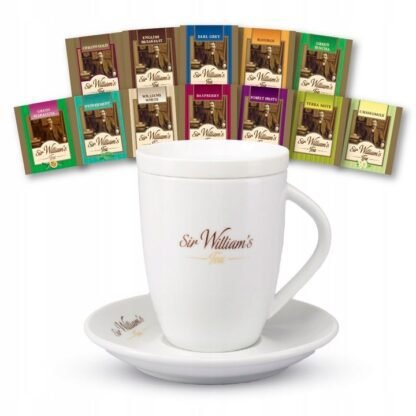Zestaw Prezentowy Sir William's Tea - Kubek + 12 herbat - obrazek 3