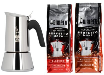 Bialetti Zestaw Venus 6tz + kawa Nocciola 250g + kawa Classico 250g - obrazek 2