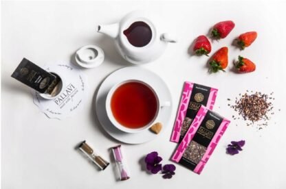 PALLAVI Fruit Infusion na dzbanek - herbata owocowa w podłużnych saszetkach - 25 torebek 6g - obrazek 2