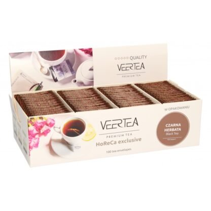 VEERTEA Luxurious Breakfast Black Tea - herbata czarna w saszetkach / kopertkach - 100 torebek