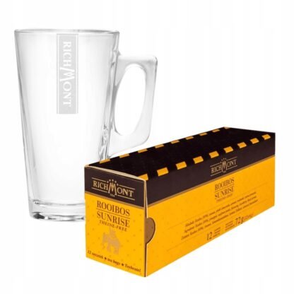 Richmont Rooibos Sunrise 12 Saszetek + Szklanka Hot Winter