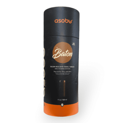 Asobu - Le Baton Czarny / Szary - Butelka termiczna 500 ml - obrazek 4