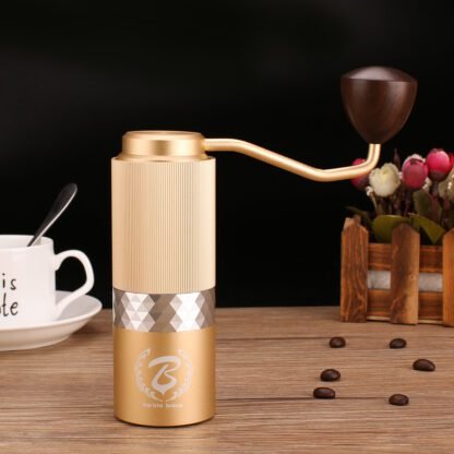 Barista Space - Premium - Młynek ręczny złoty - obrazek 2