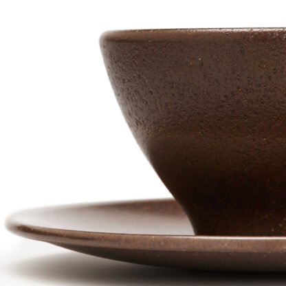 BIOFFEE Filiżanka i spodek z fusów kawowych i biomateriału - obrazek 4