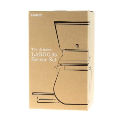 Hario Largo 35 Tea Dripper Server Set - Zaparzacz do herbaty z dzbankiem - obrazek 4