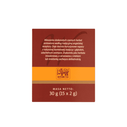 Sir William’s Tea English Breakfast 15 Saszetek - obrazek 4