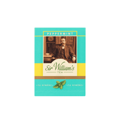 Sir William’s Tea Peppermint 15 Saszetek - obrazek 3