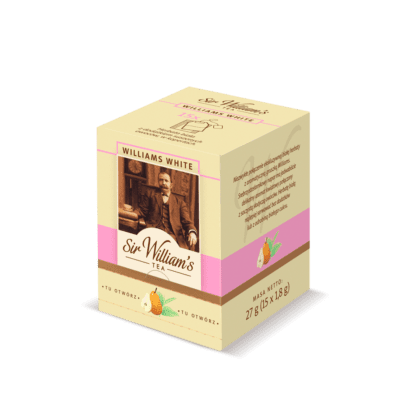 Sir William’s Tea White 15 Saszetek