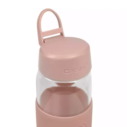 Butelka Szklana Casno Michigan 600 ml Różowa - obrazek 2